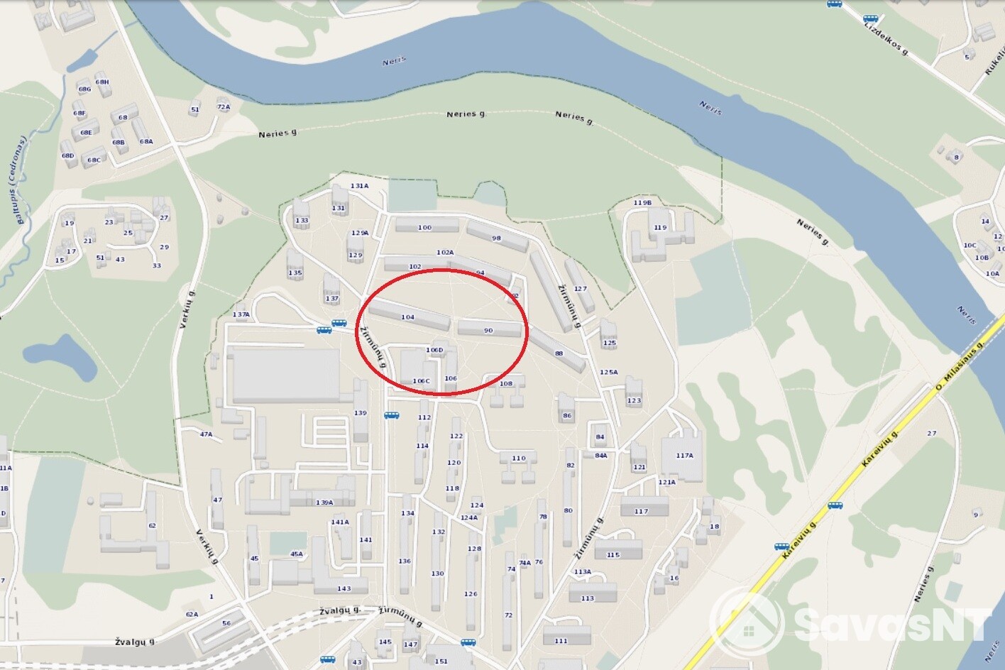 Renovuotama name, Žirmūnuose parduodamas vieno kambario butas.