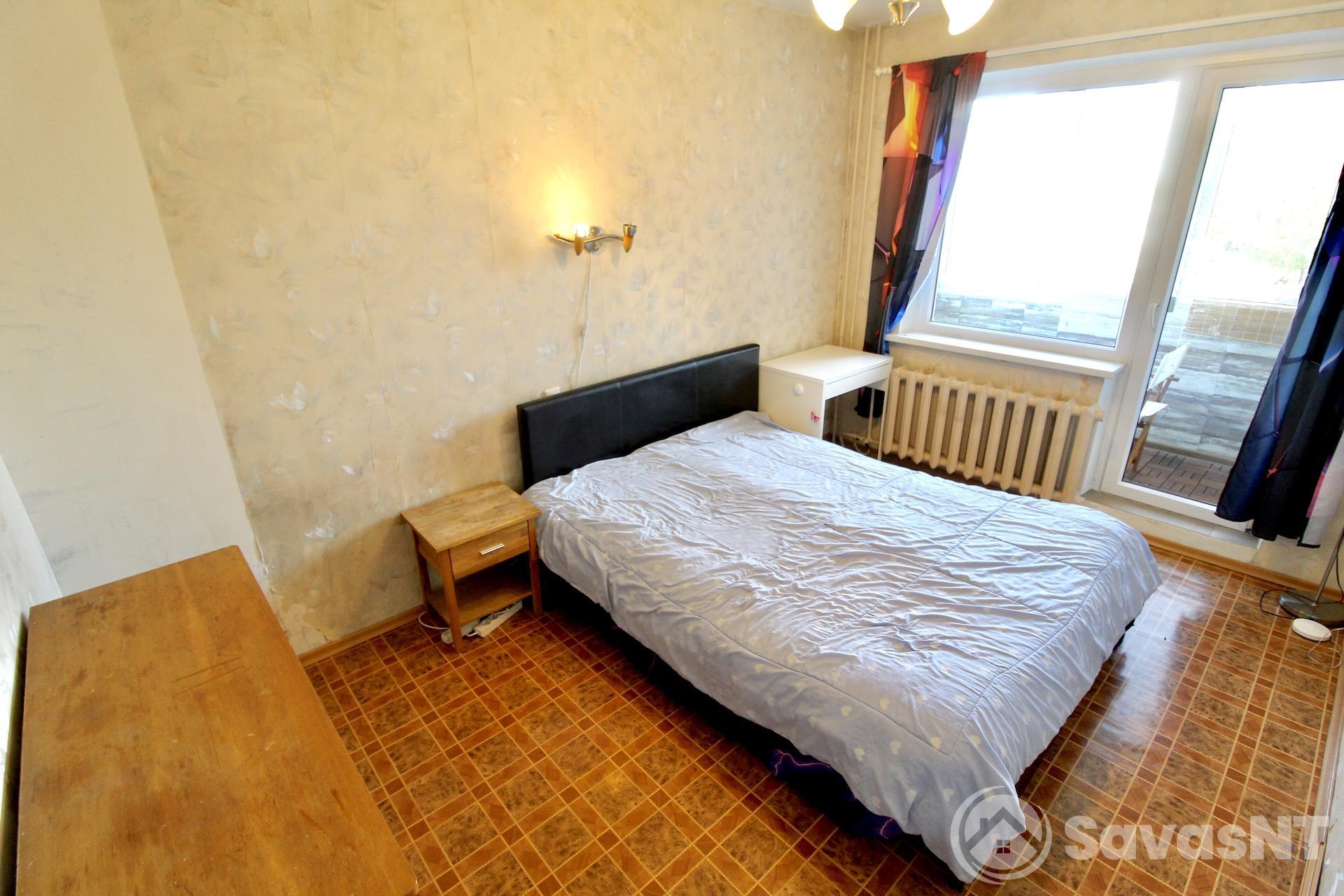 Nuomojamas trijų kambarių butas Fabijoniškių gatvėje