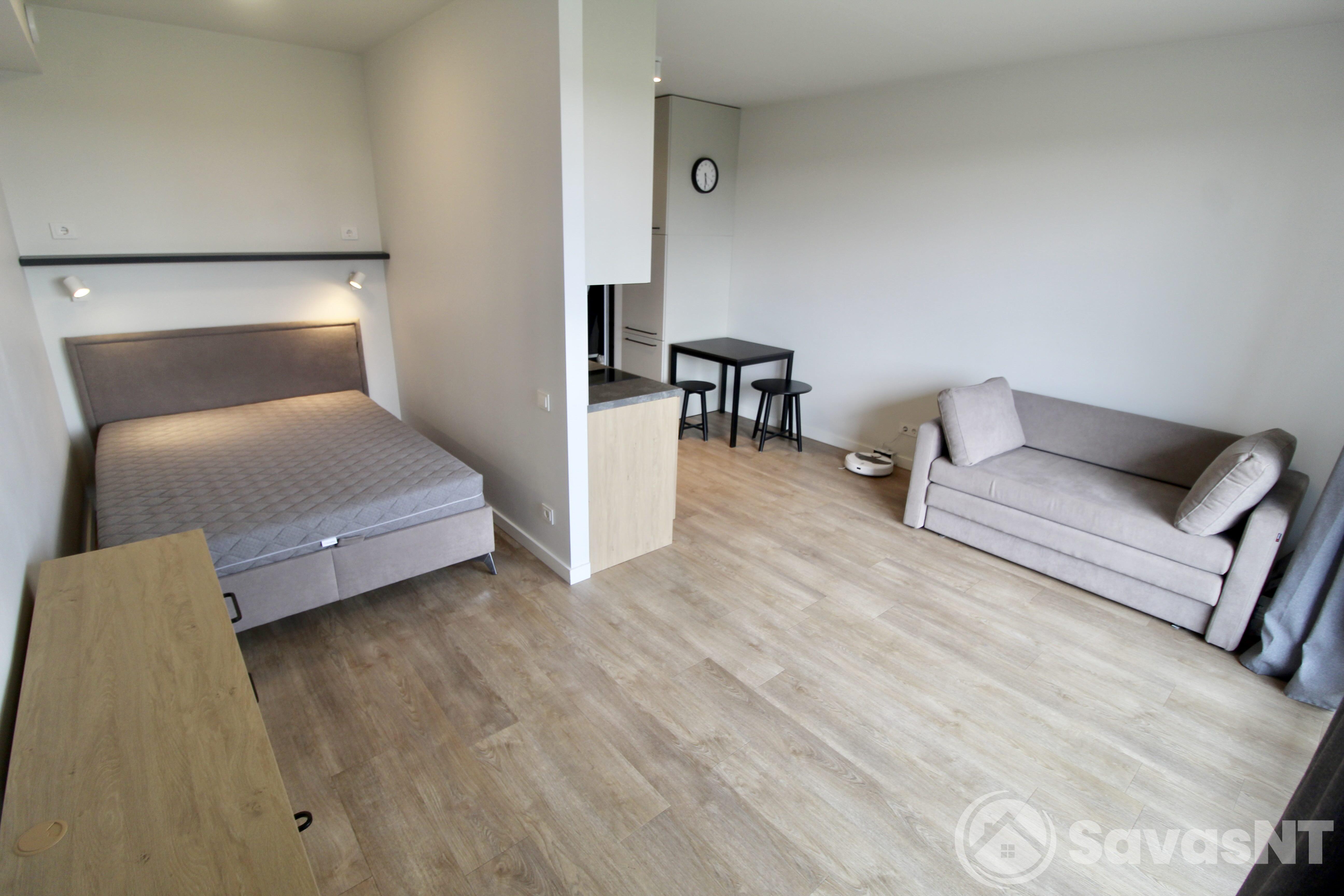 Nuomojamas 1,5 kambario butas Linkmenų g.