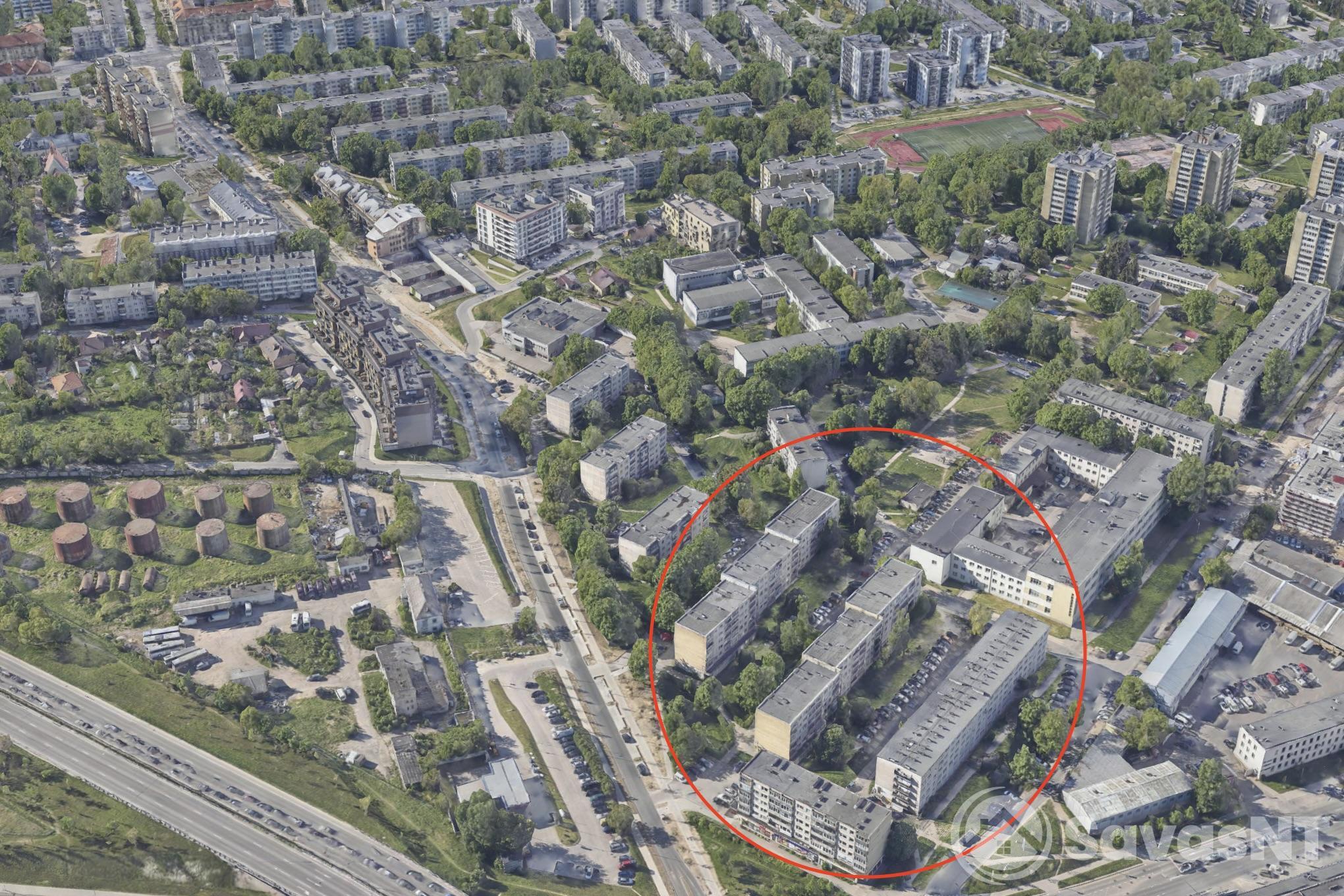 Nuomojamas 1 kambario butas Skroblų gatvėje