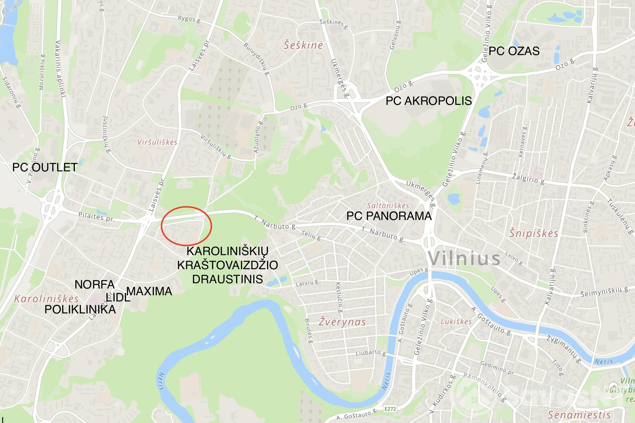 Nuomojamas 2 kambarių butas V.Vaitkaus gatvėje