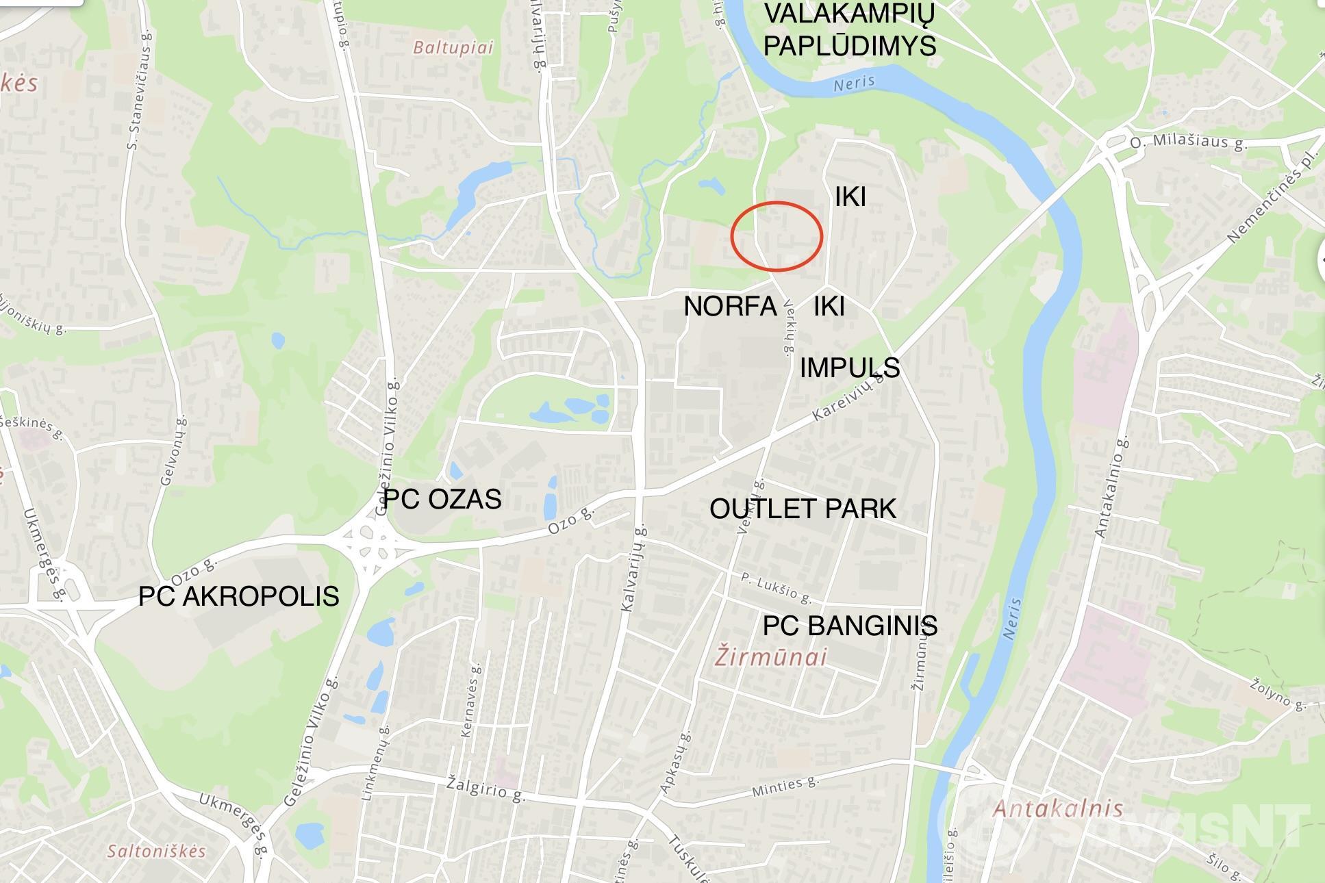 Nuomojamas 2 Kambarių butas Verkių gatvėje