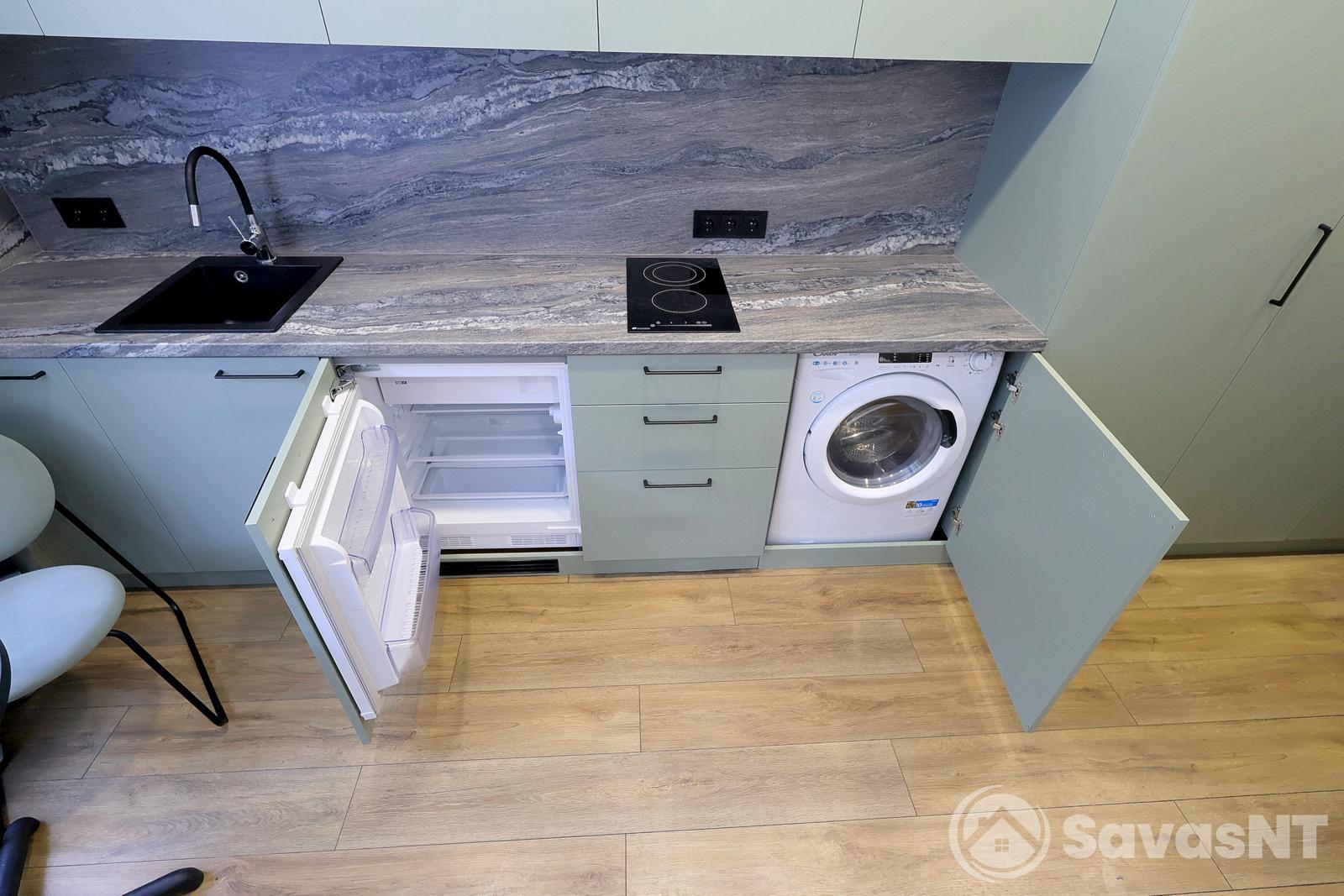 Antakalnio gatvėje, Antakalnyje, nuomojamas KĄ TIK PO REMONTO studio tipo butas