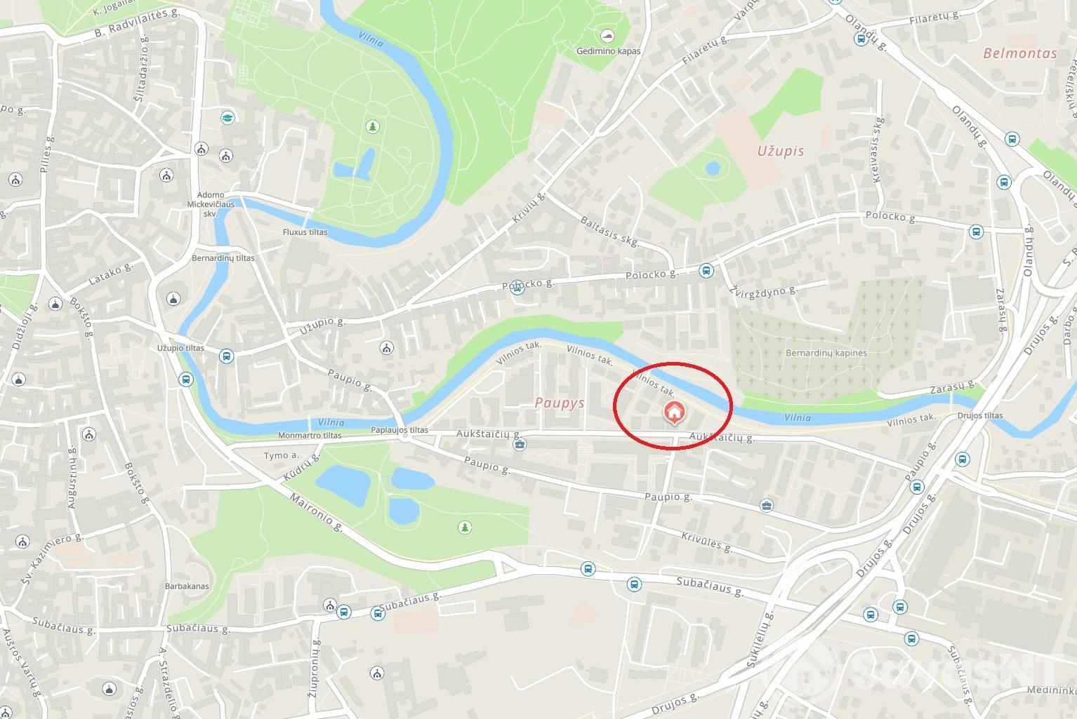 Aukštaičių gatvėje nuomojamas dviejų kambarių butas su TERASA