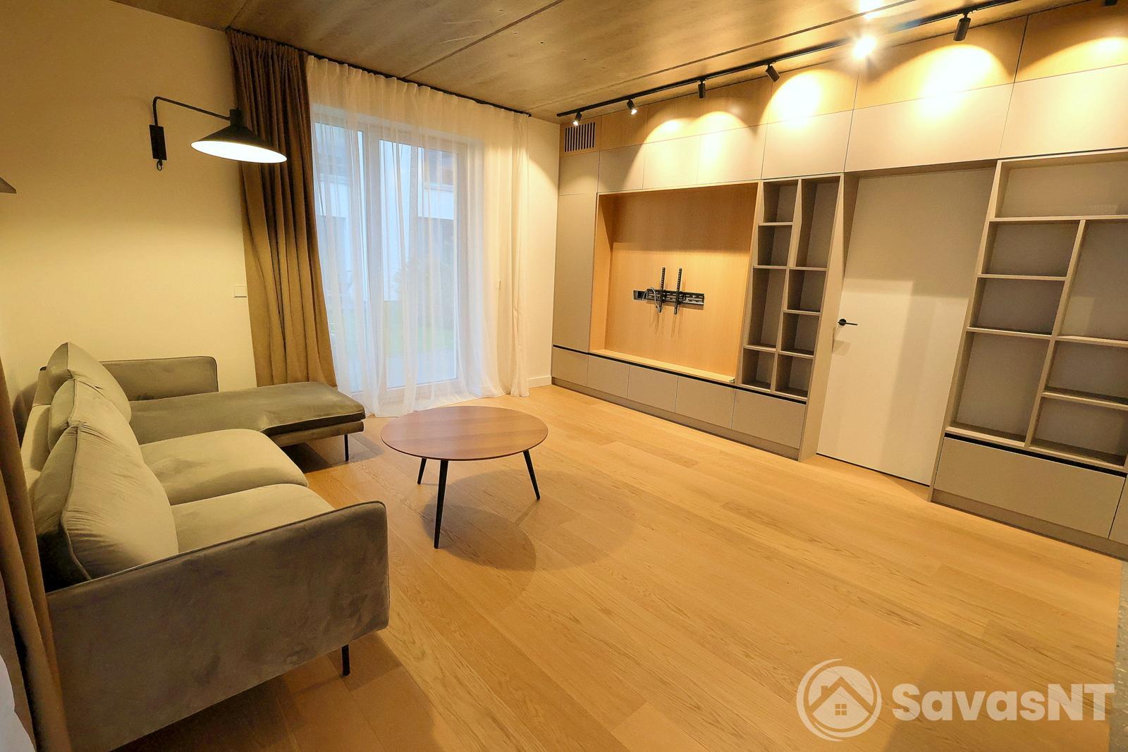 Aukštaičių gatvėje nuomojamas dviejų kambarių butas su TERASA