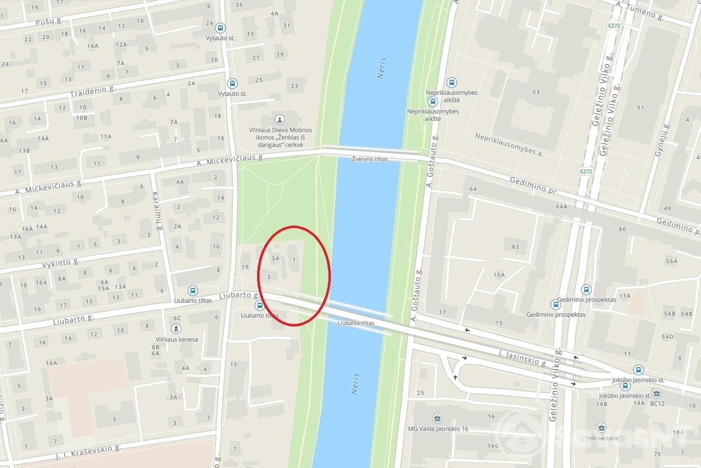 Vieno kambario butas Liubarto g.