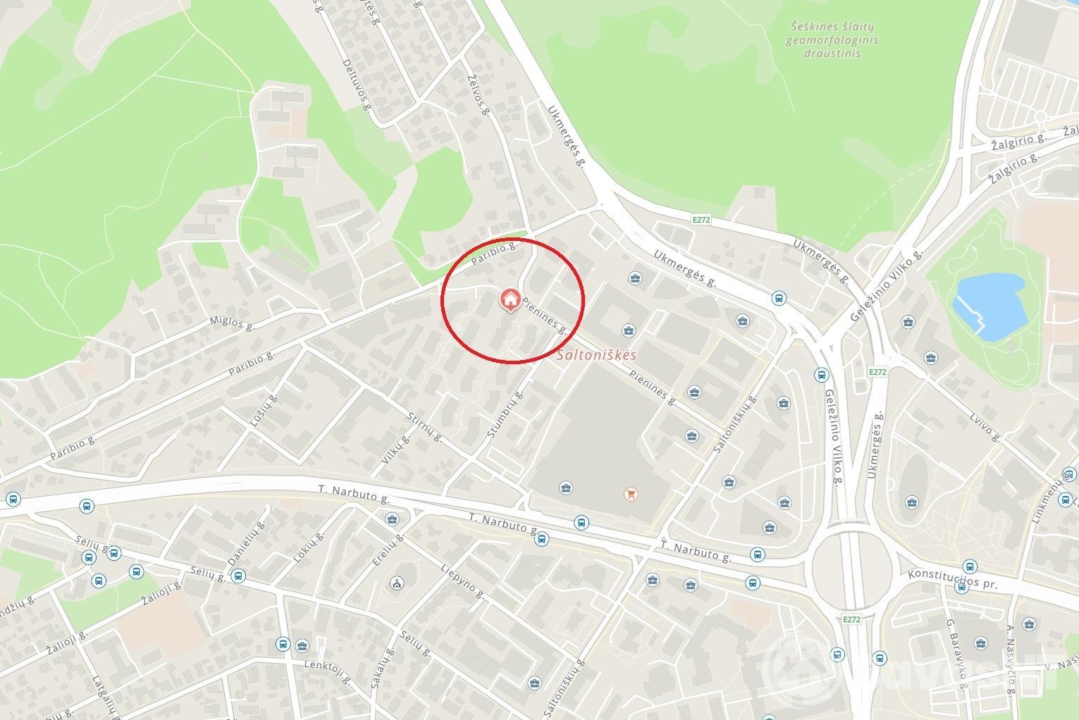 Pieninės gatvėje, Žveryne, nuomojamas dizainerių įrengtas dviejų kambarių butas