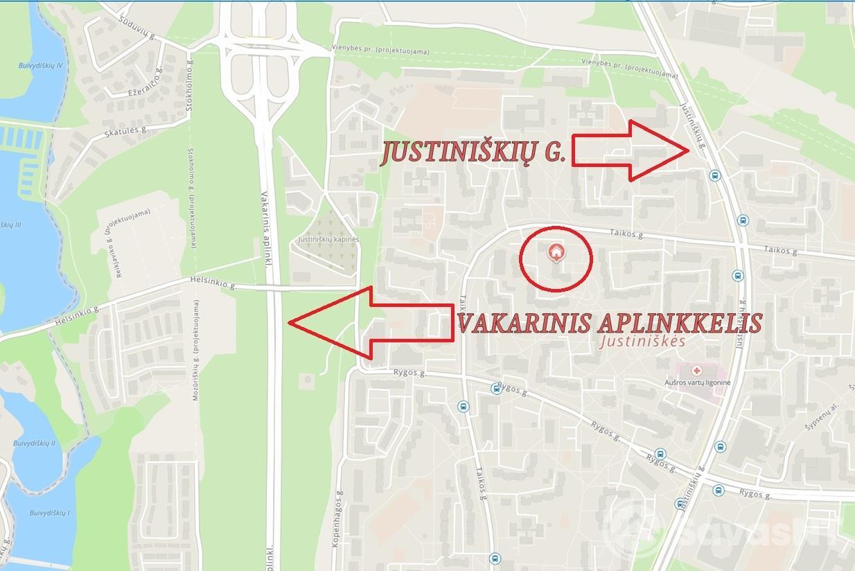 Labai tvarkingas butas Justiniškėse