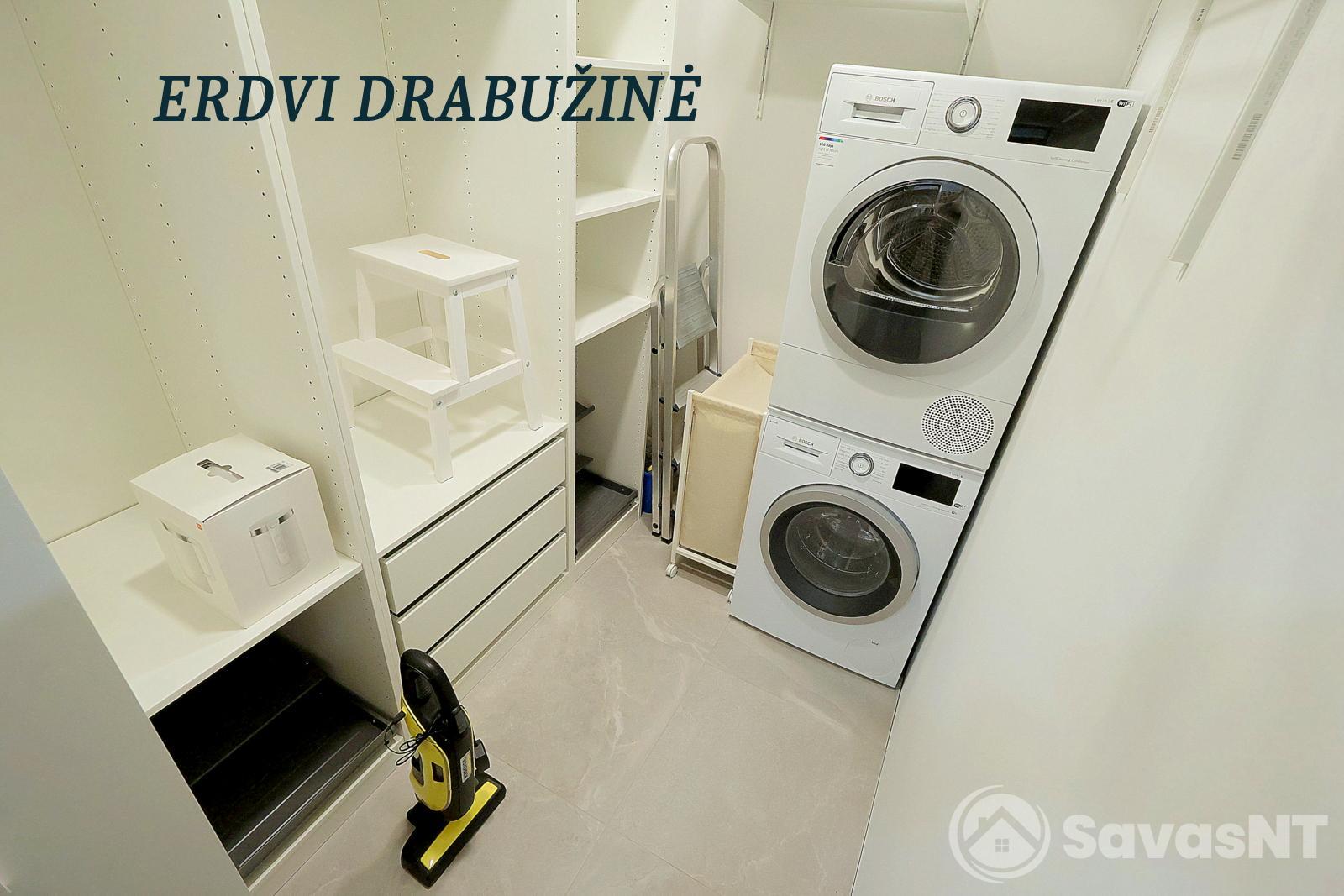 2023 m. statybos "Skvero namų" projekte nuomojamas dviejų kambarių butas Vytenio g.