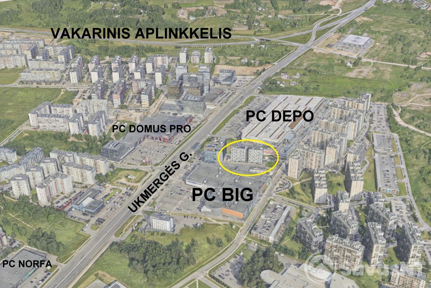 Nuomojamas dviejų kambarių butas Vėtrungių g. Fabijoniškėse