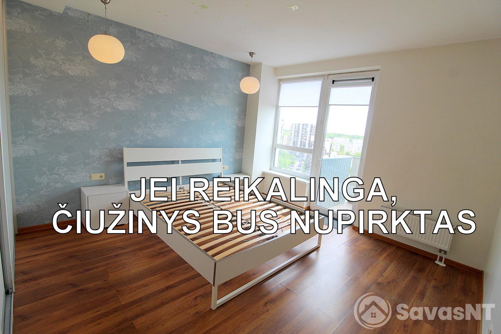 Nuomojamas dviejų kambarių butas Vėtrungių g. Fabijoniškėse