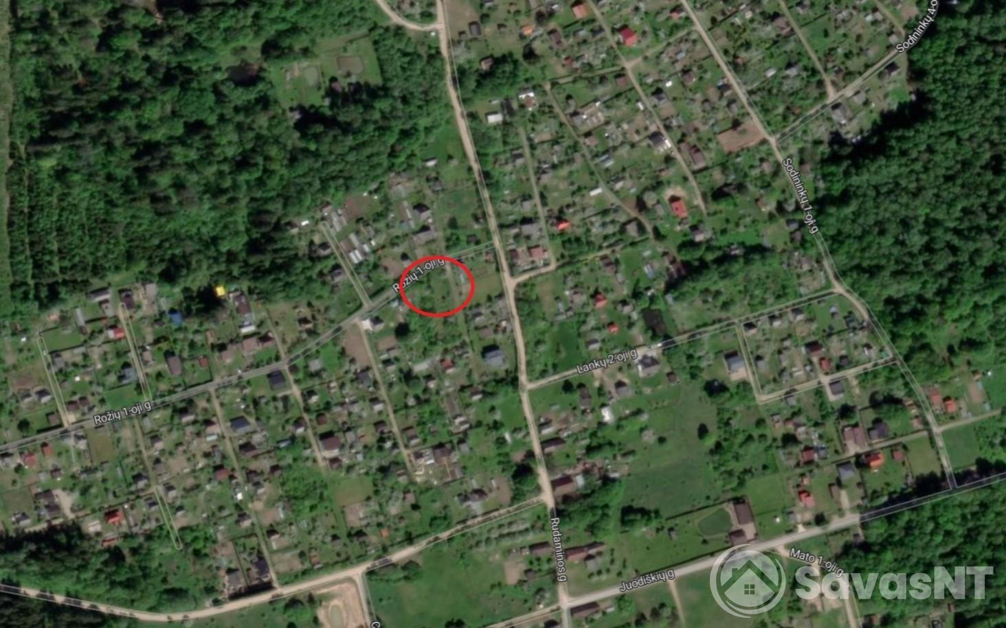 Vilniaus rajone, Juodiškių kaime parduodamas sodo sklypas