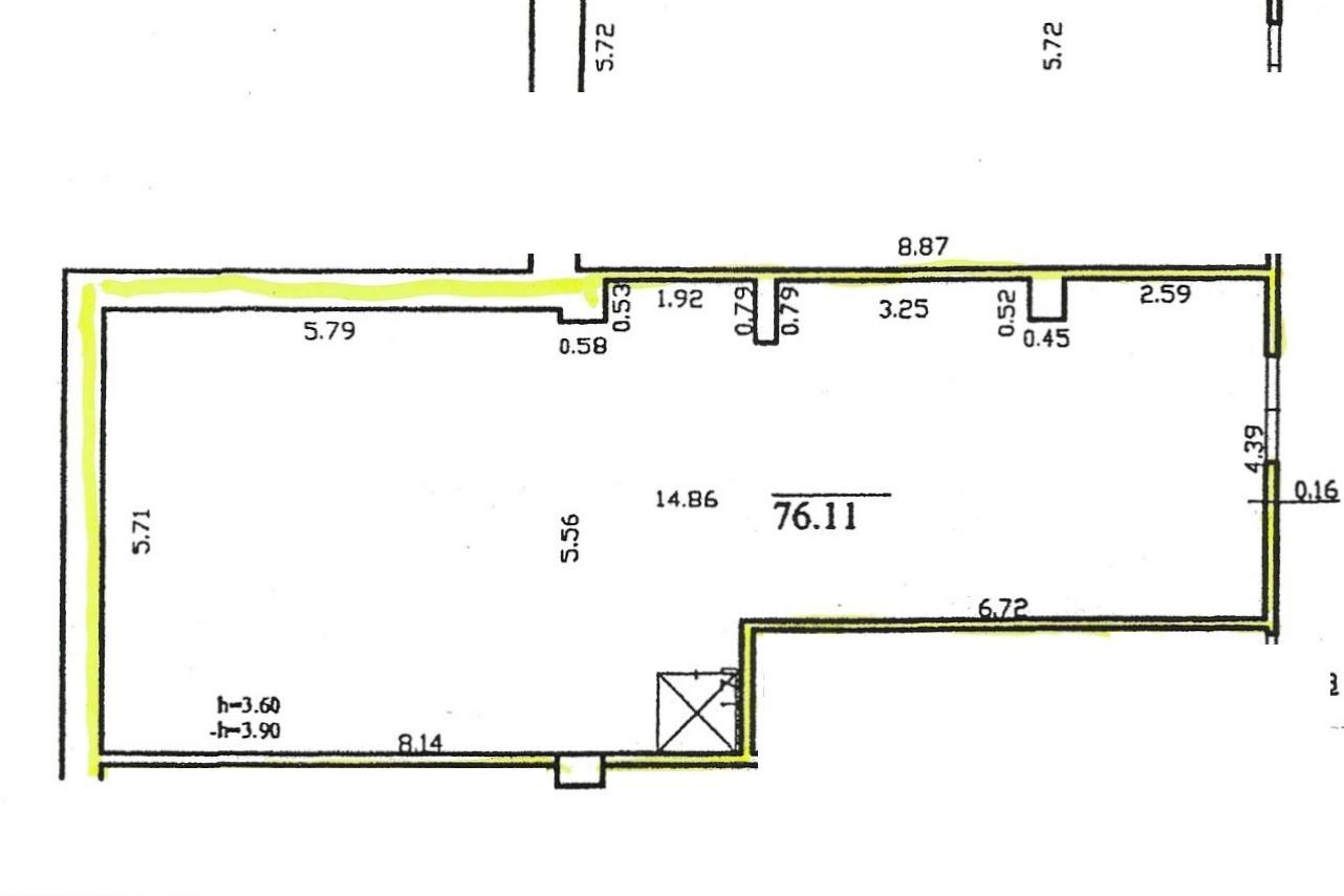 Konstitucijos prospekte, Šnipiškėse, nuomojama 302,10 kv.m. PARDUOTUVĖ  225,99 kv.m. SU PRIKLAUSANČIU SAUSU RŪSIU 76,11 kv.m.