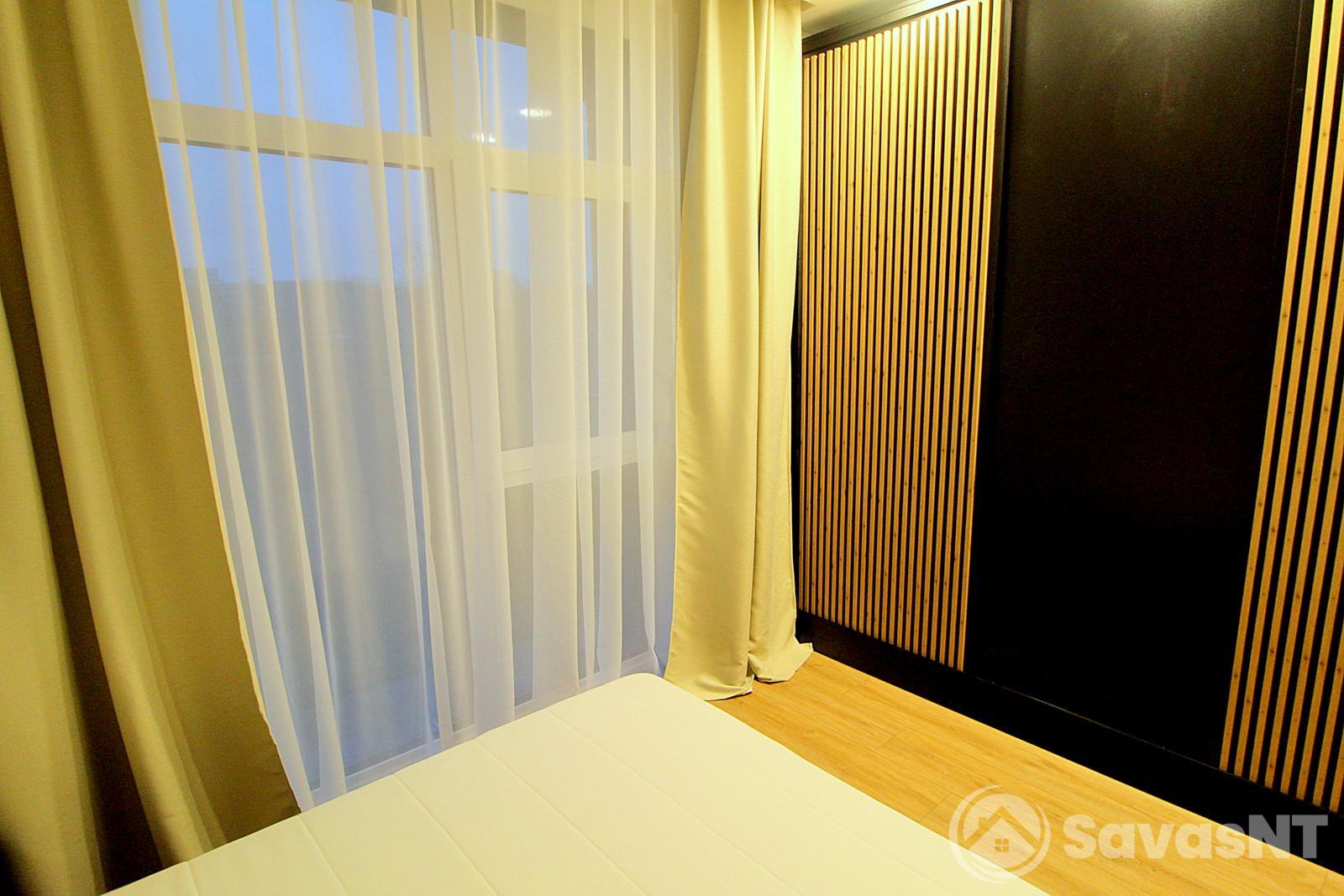 Išnuomojamas naujai įrengtas, dar negyventas 2 kambarių butas su parkavimo vieta Justiniškėse Mozūriškių g.