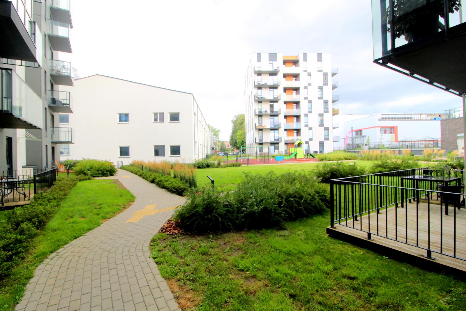 Nuomojama studija vieno kambario tipo Riterių g.