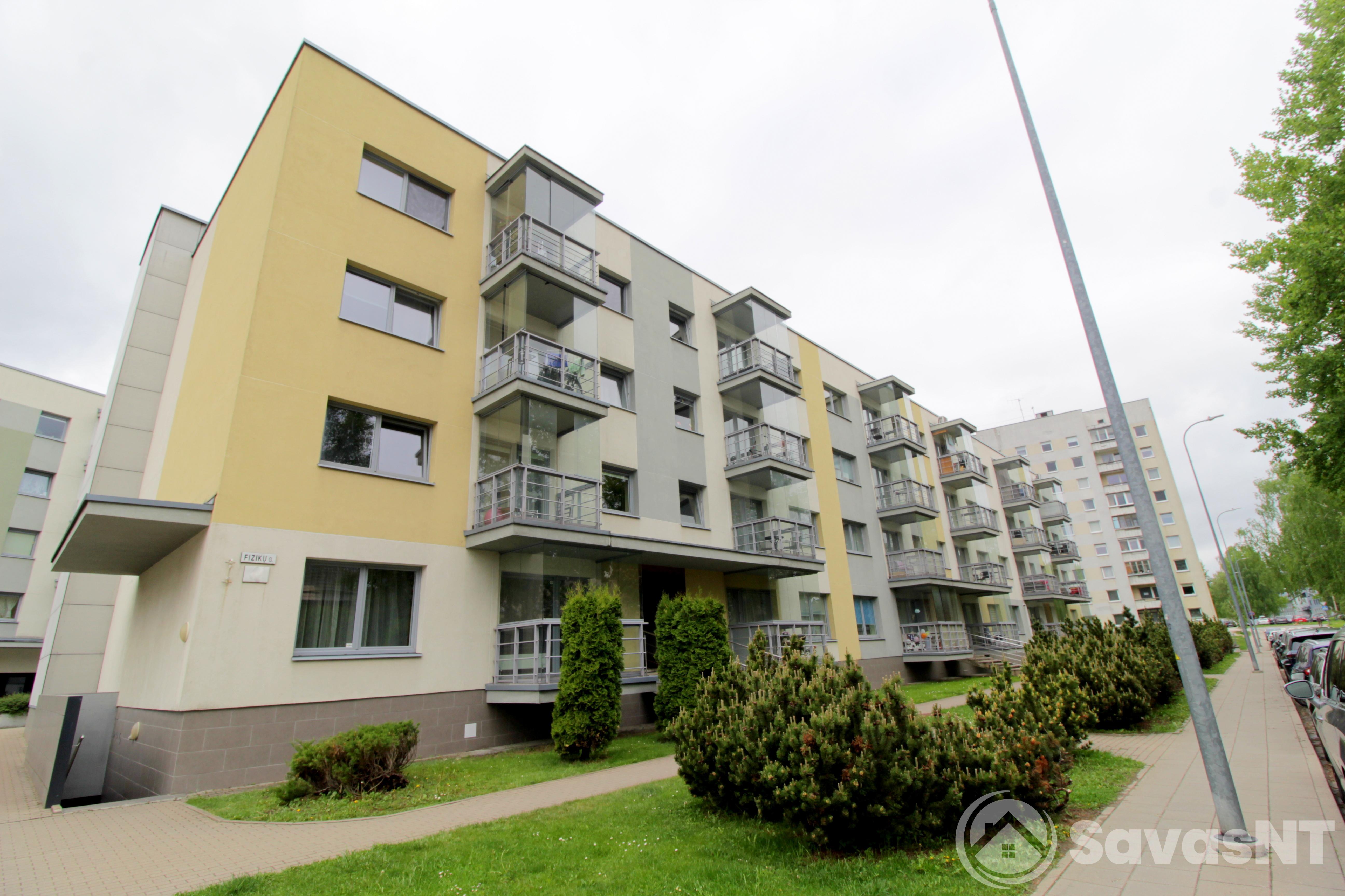 Nuomojamas trijų kambarių butas Visoriuose, Fizikų g.