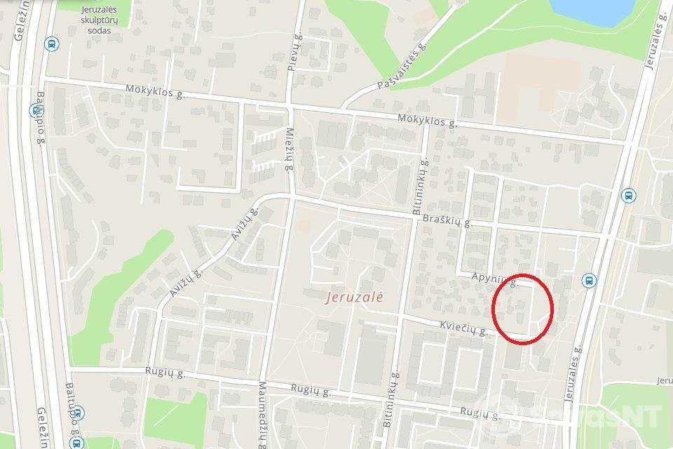 Nuomojamas dviejų kambarių butas kviečių g.