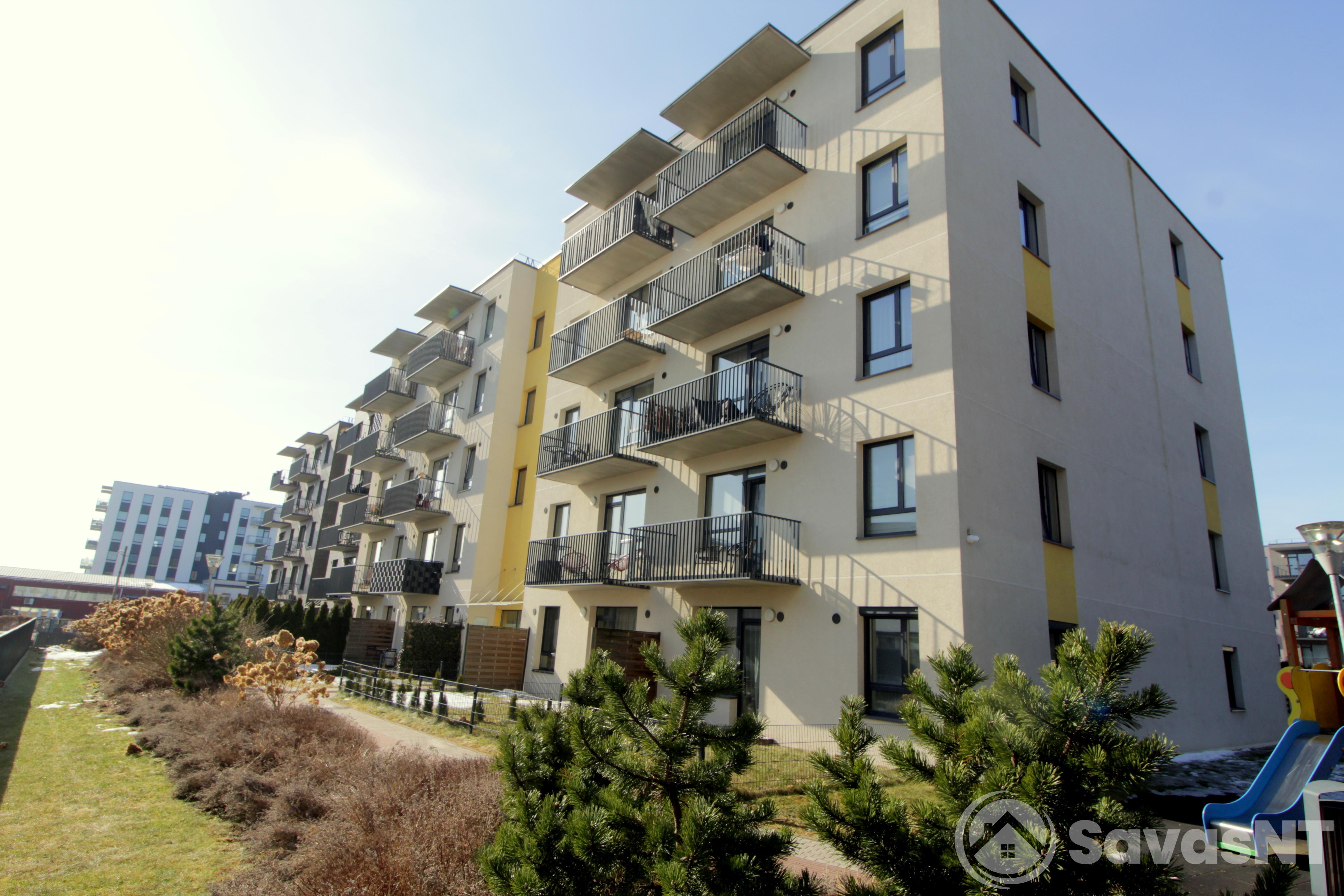 Nuomojamas vieno kambario butas Linkmenų g. 42