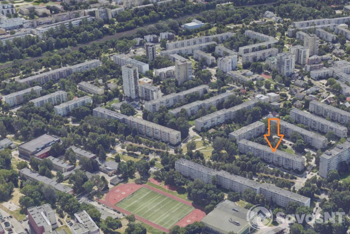 Nuomojamas dviejų kambarių butas Minties g.