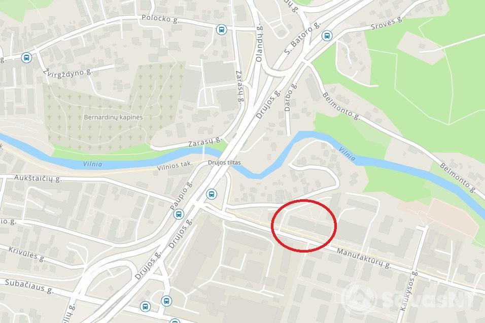 Nuomojamas dviejų kambarių butas Paplaujos g.