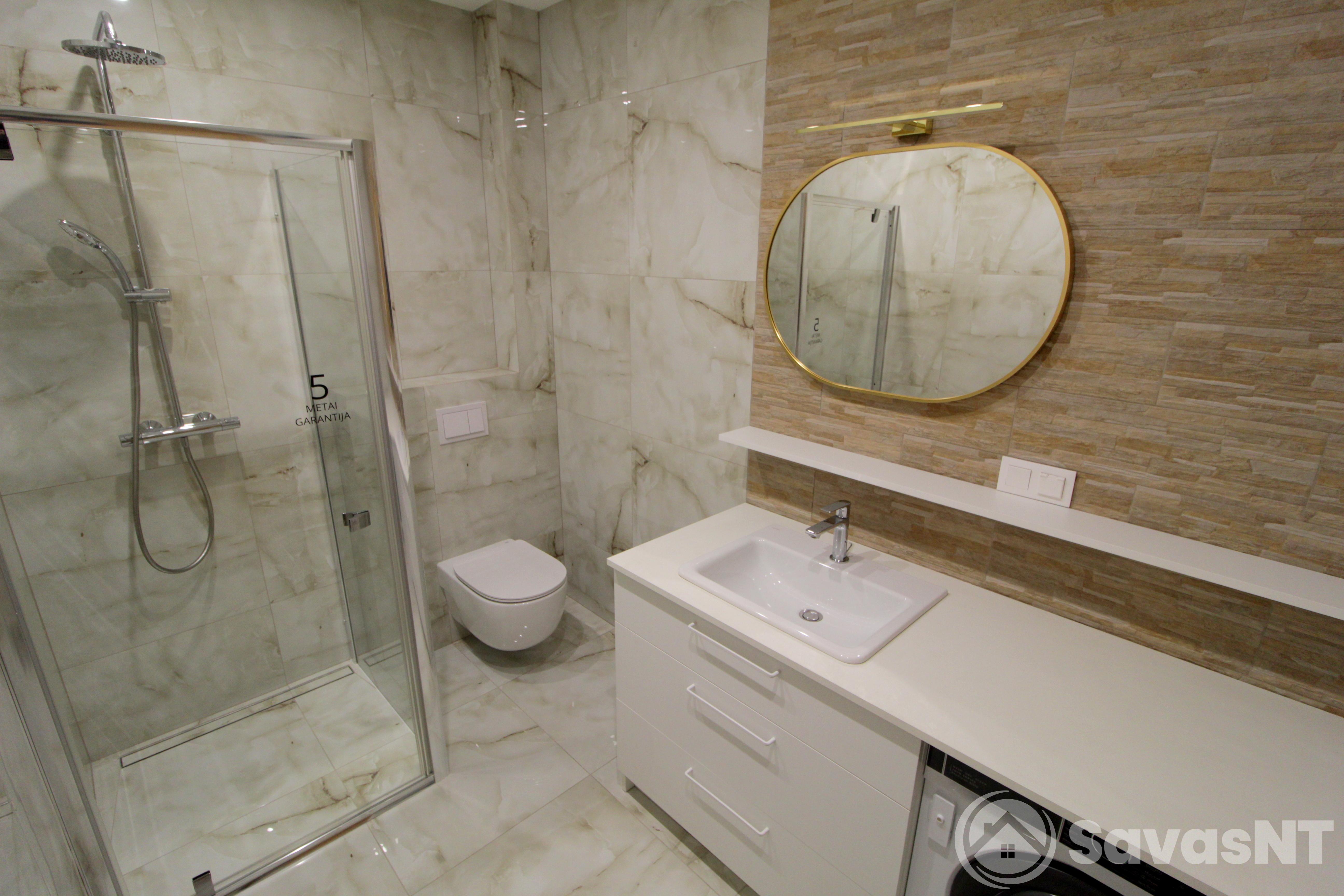 Nuomojamas dviejų kambarių butas Riterių g.