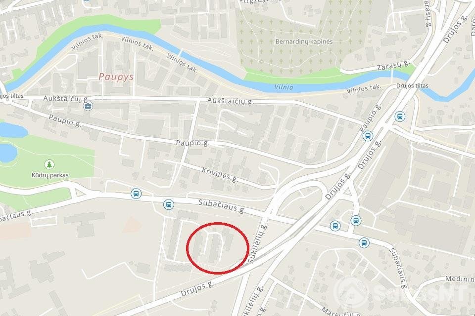 Nuomojamas dviejų kambarių butas Subačiaus g.