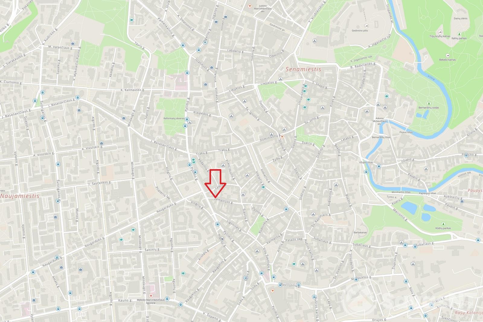Nuomojamas dviejų kambarių butas Žemaitijos g.
