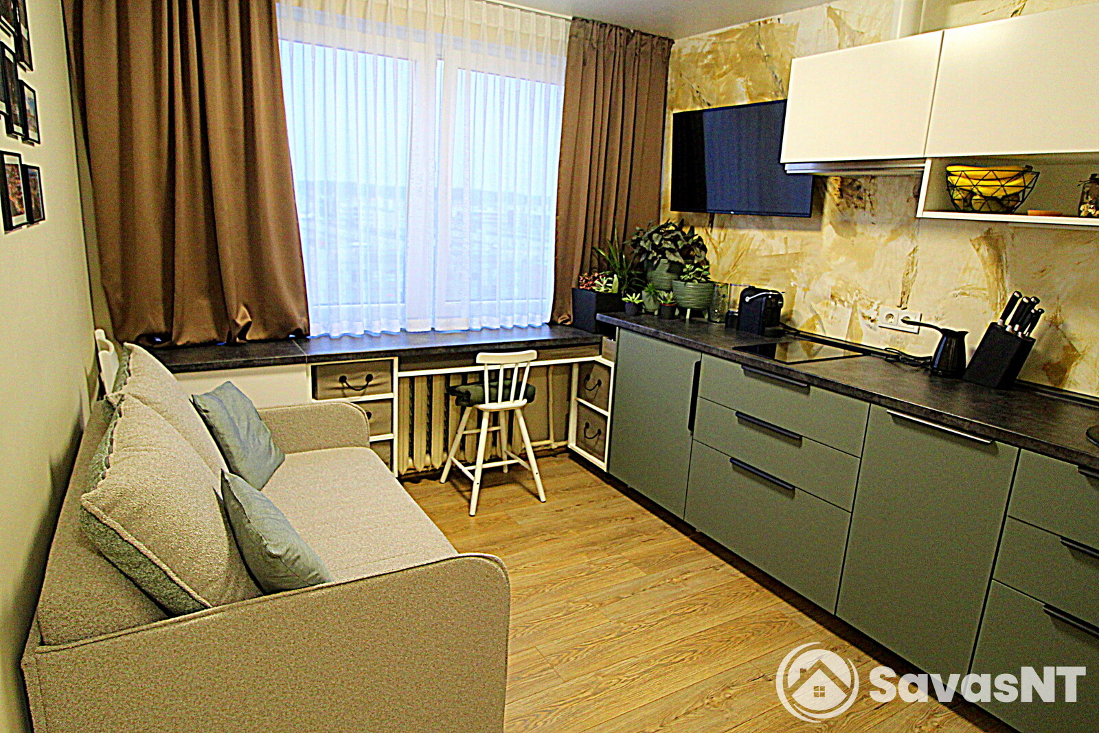 1 kambario butas, Kalvarijų g. 194