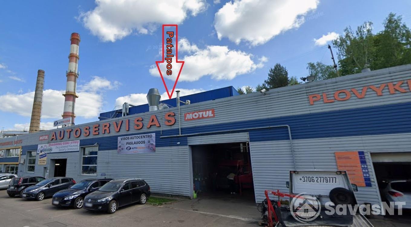 Ateities g.12 , Vilniuje, išnuomojamos 150 kv.m. ploto patalpos