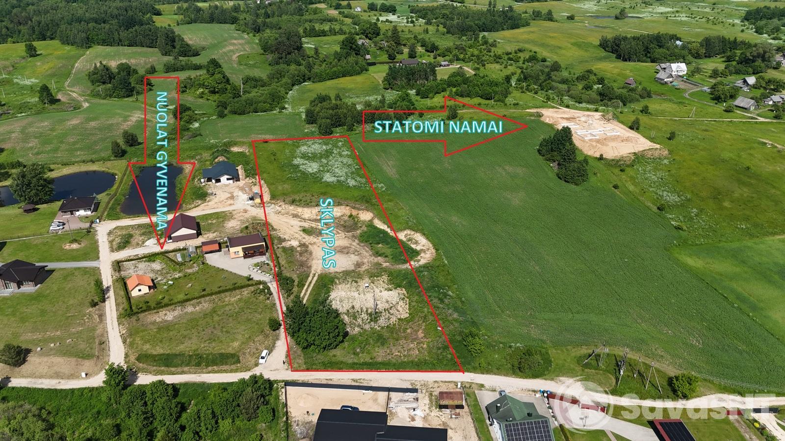Geroje vietoje, Vaivadiškių k., Zujūnų sen. parduodamas 1,11 ha Žemės ūkio paskirties sklypas.