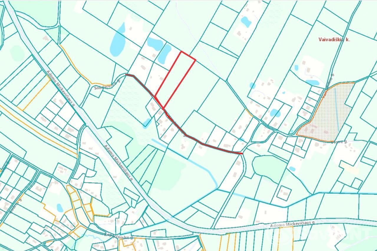 Geroje vietoje, Vaivadiškių k., Zujūnų sen. parduodamas 1,11 ha Žemės ūkio paskirties sklypas.