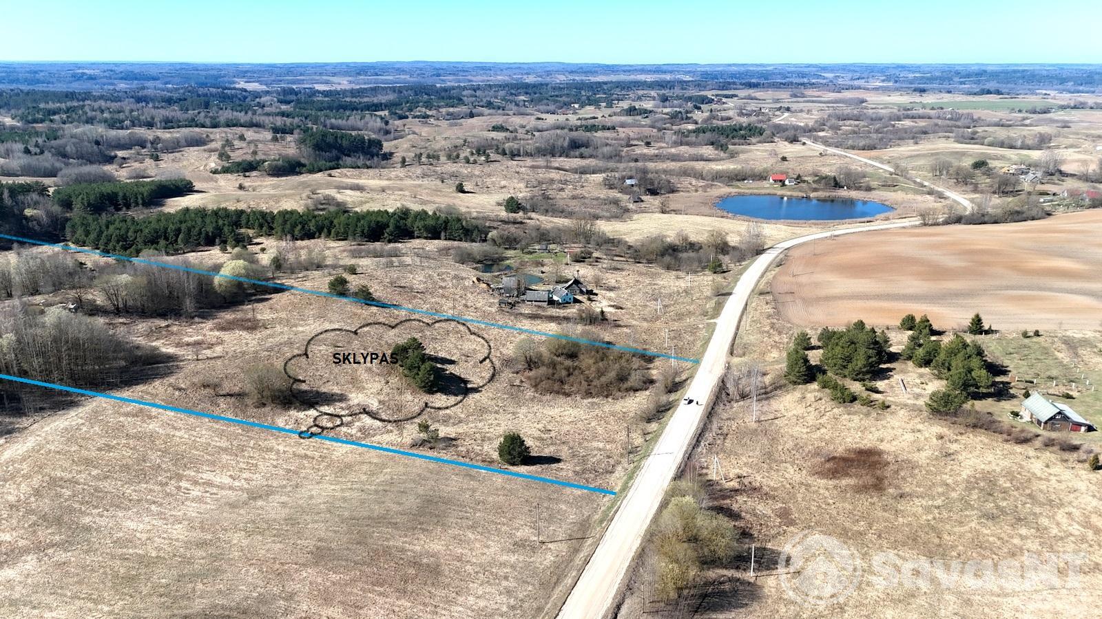 Parduomas žemės ūkio  paskirties sklypas Naujoji g.22.