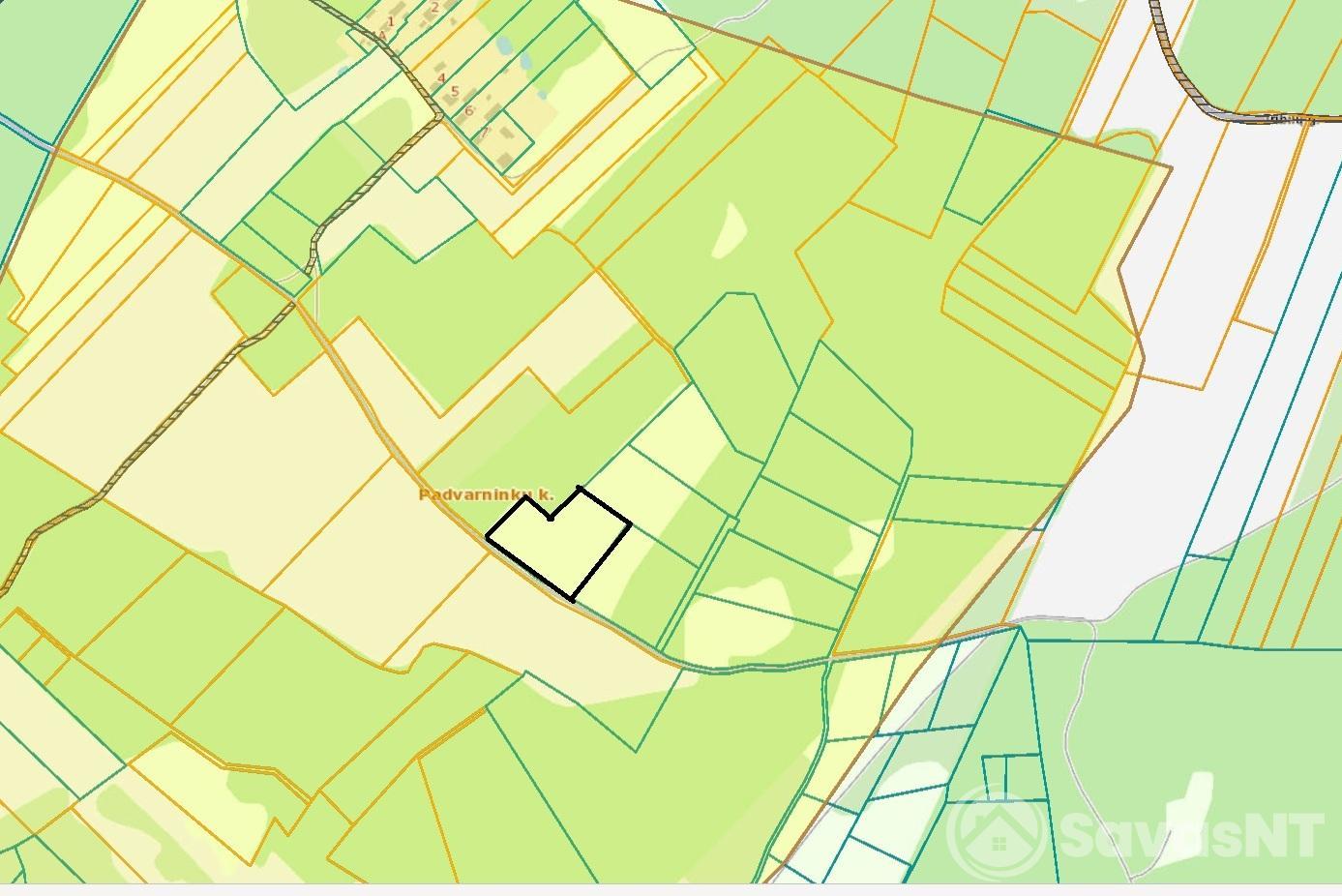 Vilniaus r.savivaldybėje.,Rukainių sen., Padvarininkų kaime parduodamas 1 ha Žemės ūkio sklypas  sklypas.